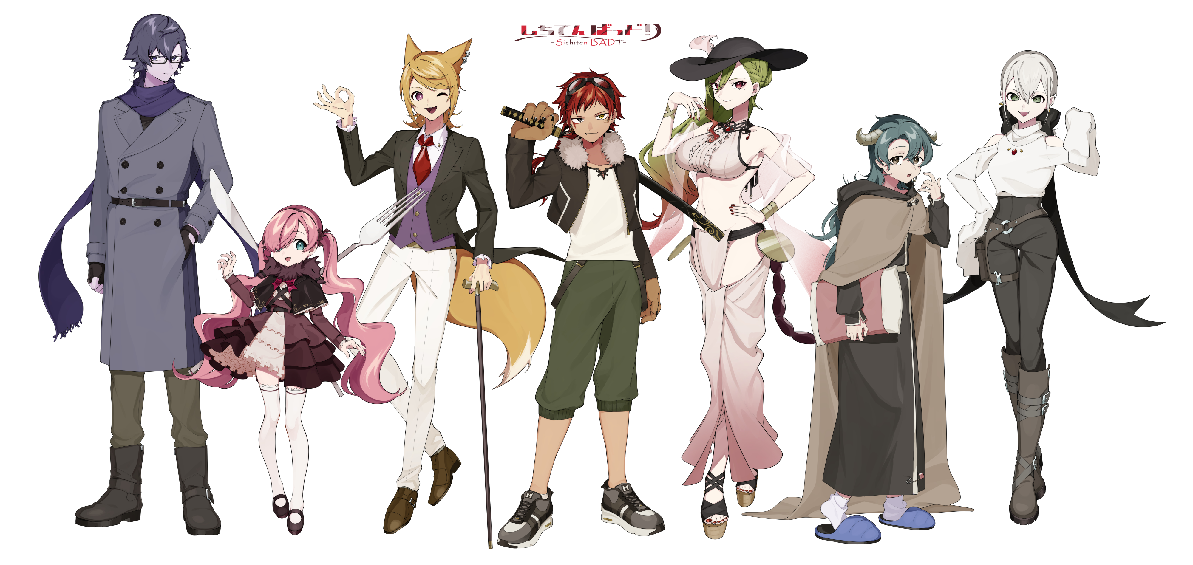 新規立ち絵（しちてんばっど！）